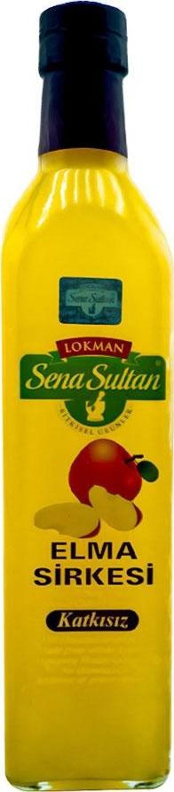 Lokman Sena Sultan Elma Sirkesi  500 Ml - Image 1