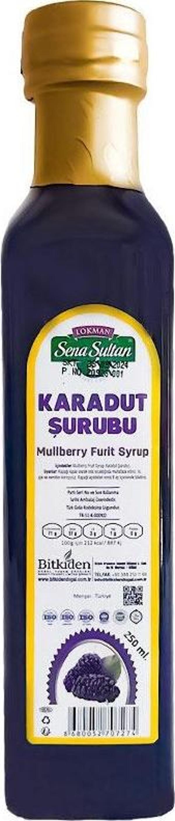 Lokman Sena Sultan Karadut Şurubu 250 Ml - Image 1
