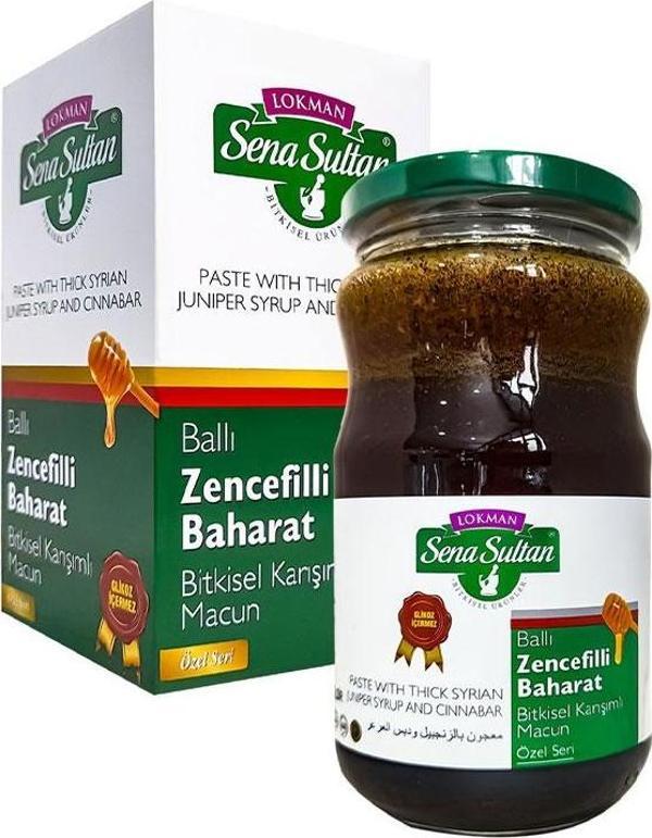 Lokman Sena Sultan Zencefilli Bitkisel Karışım 420 Gr - Image 1