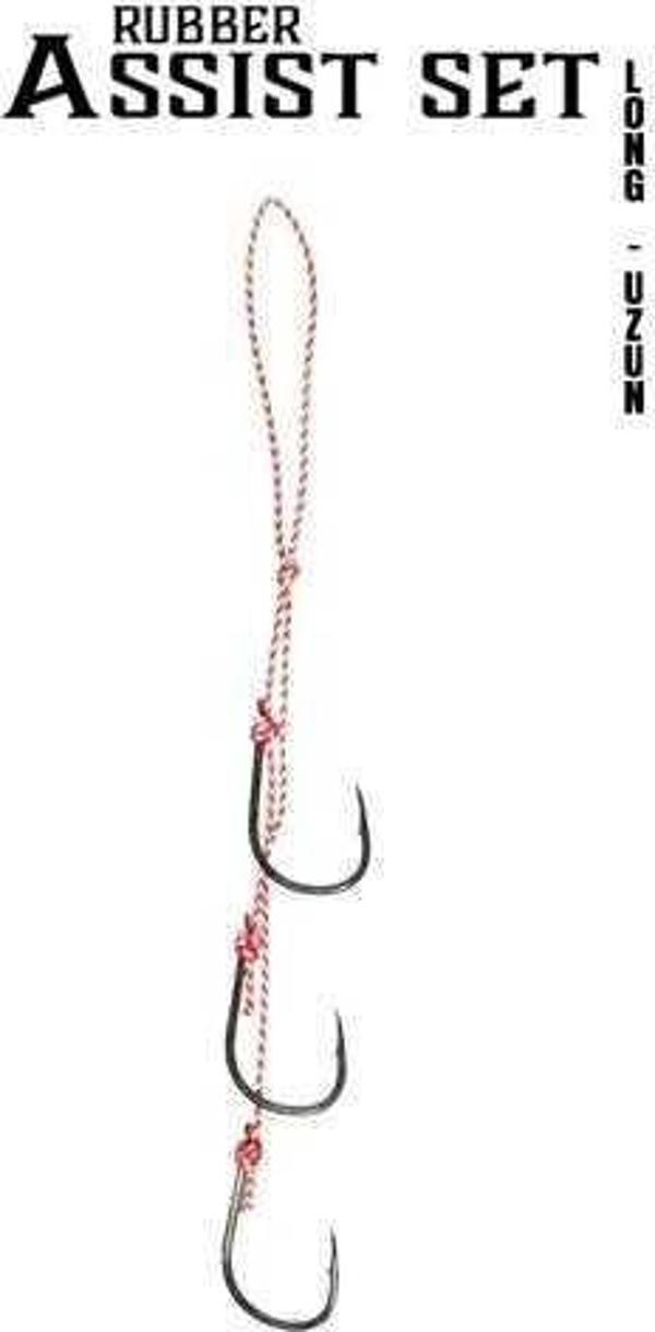 Fujin Rubber Üç Kancalı Assist Long Size-Uzun H21-01 - Image 1