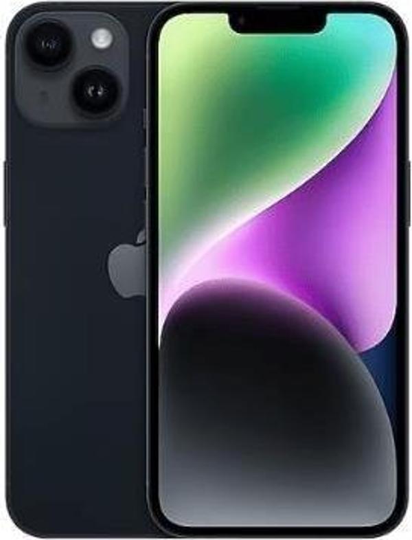 Yenilenmiş IPHONE 14 256GB -C Kalite- Gece Yarısı - Image 1