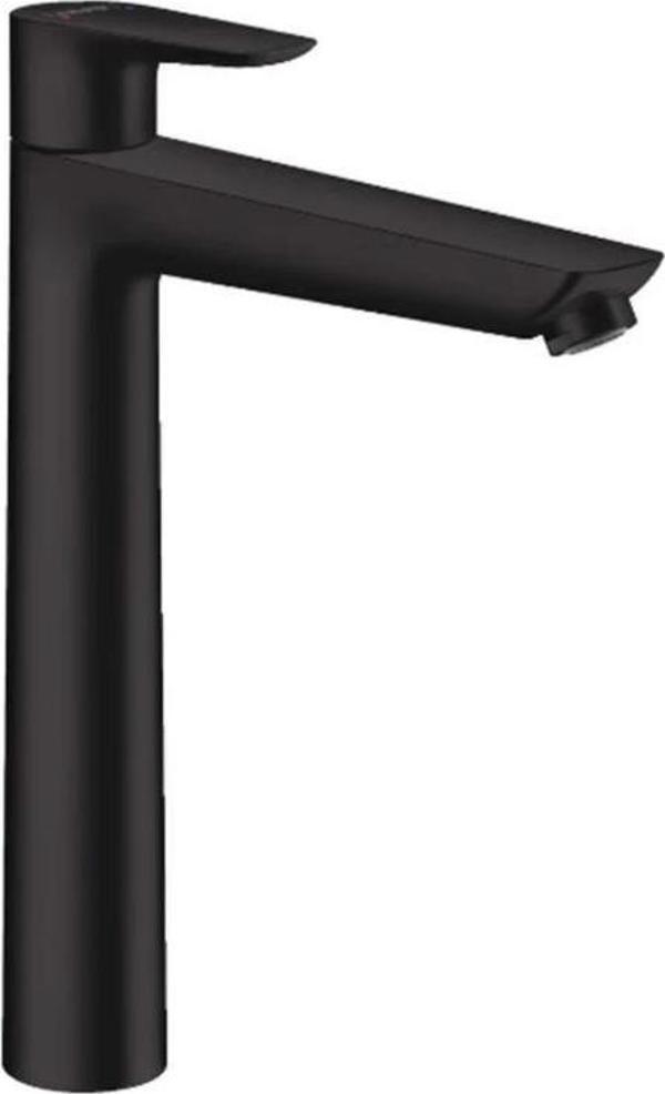 Hansgrohe Talis E Lavabo Bataryası 240 Sifon Kumandalı, Mat Siyah 71716670  - Image 1
