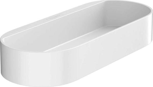 Hansgrohe WallStoris Depolama Rafı Satin Beyaz 27913700 - Image 1