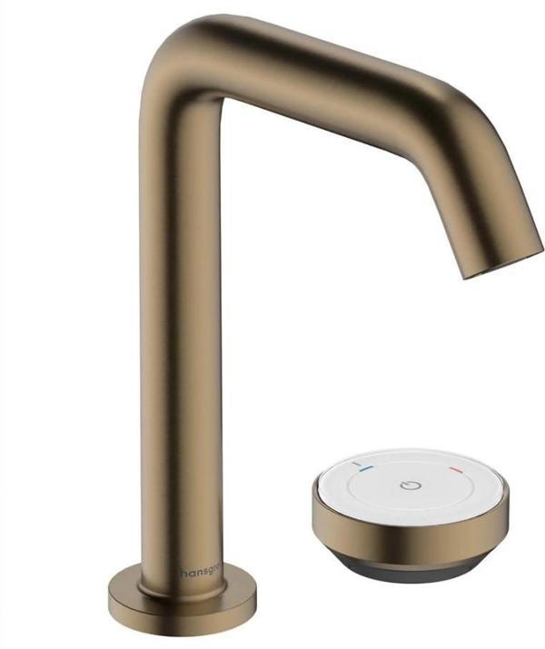 Hansgrohe TecturisS 2 Delikli Lavabo Bataryası 150 CoolStart Bronz 73353140 - Image 1