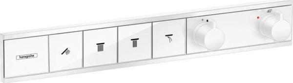 Hansgrohe RainSelect Termostatik Ankastre Banyo Bataryası 4 Çıkış Beyaz - Image 1