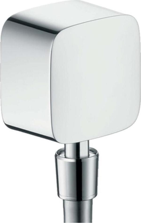 Hansgrohe Fixfit Duş Çıkış Dirseği Çek Valf ve Pivot Bağlantı ile - Image 1