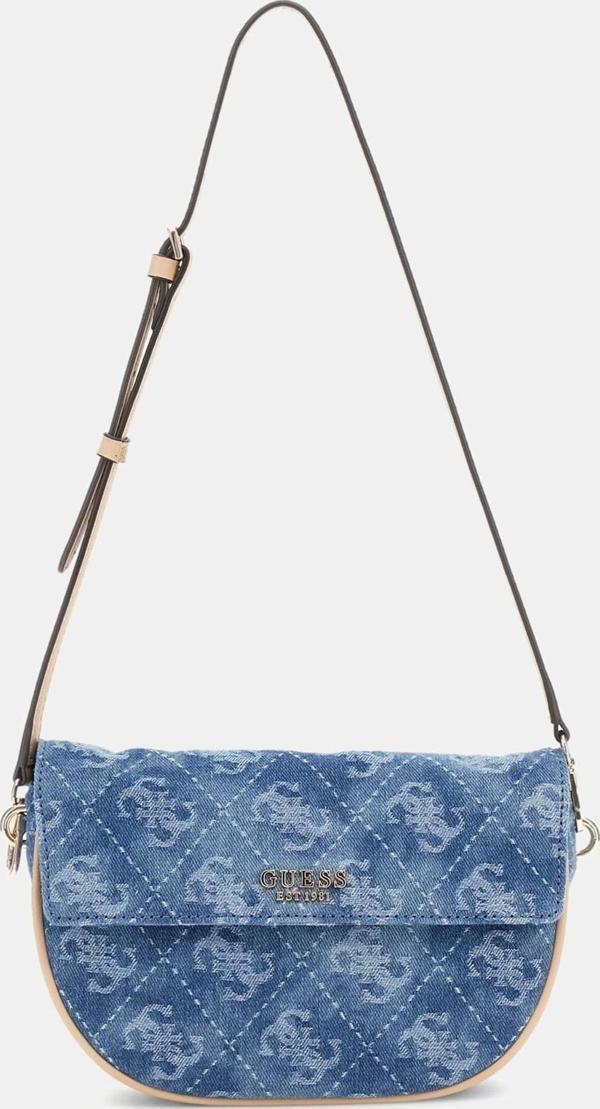 Guess Kadın Mavi Cerelia Flap Kapaklı Omuz Çantası - Image 1