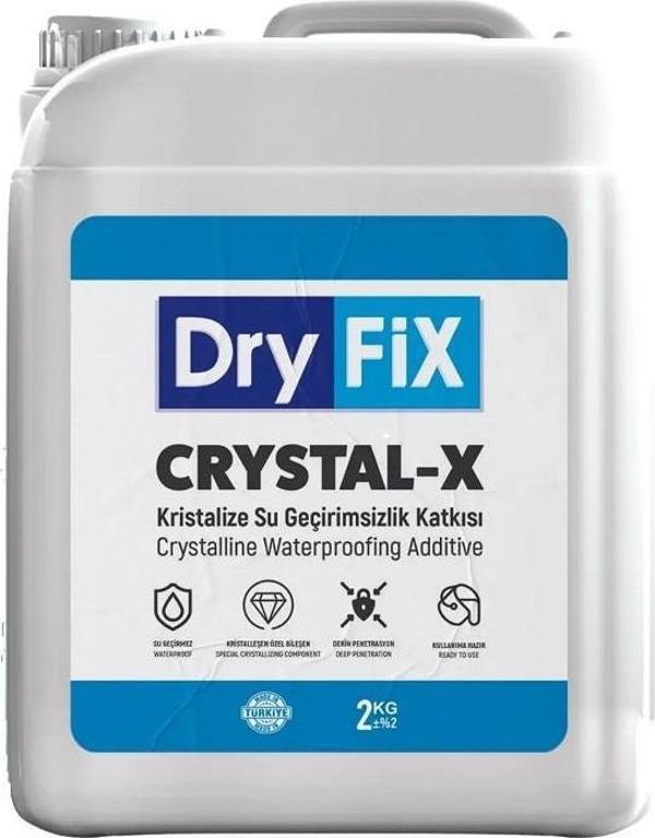 Dryfix Crystal-X Likit Kristalize Su Yalıtım Katkısı 30 Lt - Image 1