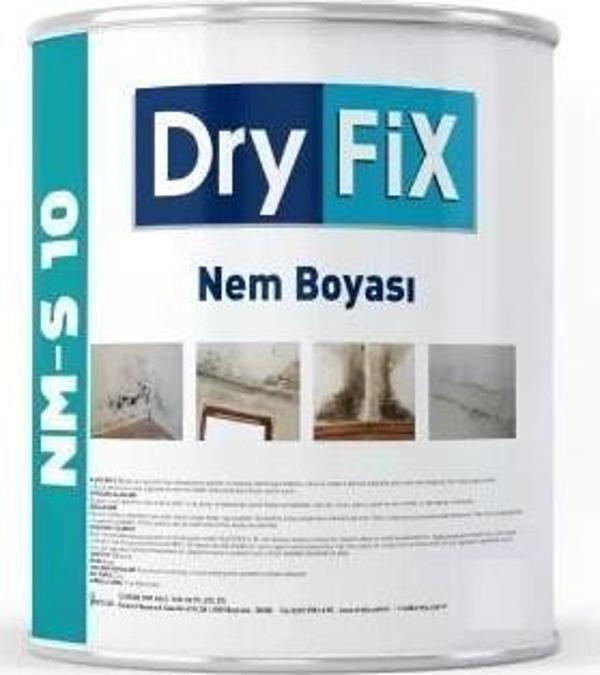 DryFix Nm-S10 Rutubet Nem Küf Engelleyici Boya 1 Kg Beyaz - Image 1