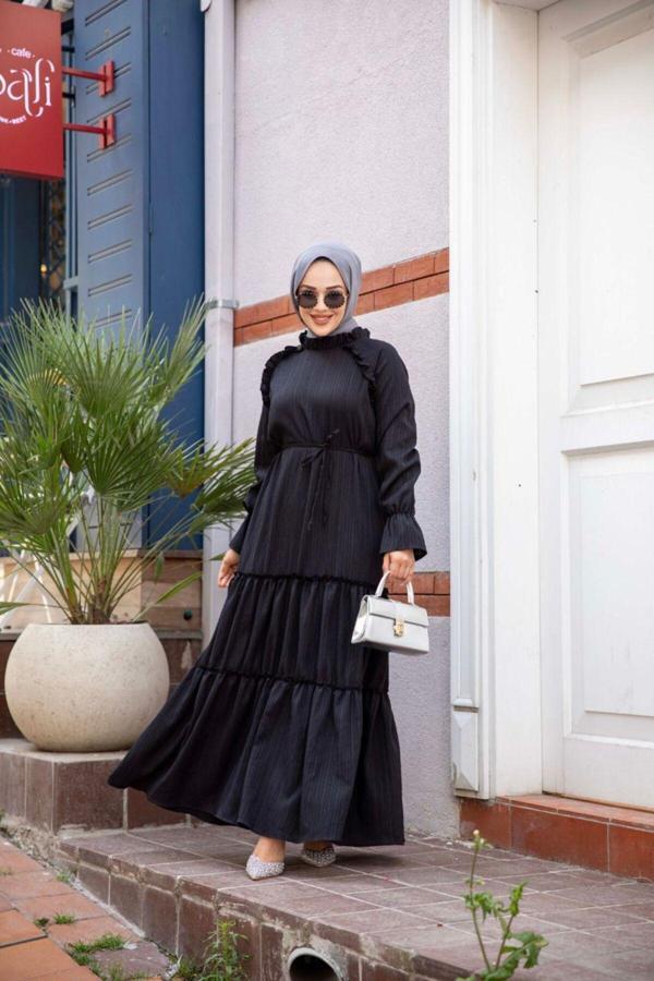 Hülya Türk Butik Krinkıl Elbise - Image 1