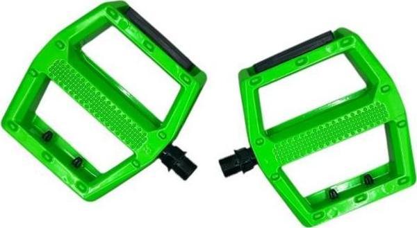 Vona HF-708 Alüminyum Rulmanlı Platform Pedal MTB Kaymaz Çelik Aksamlı Bisiklet Pedalı Yeşil - Image 1