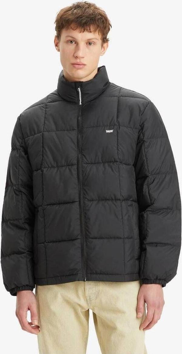 Levis Erkek Mont A8568-0000 PIEDMONT SHORT PUFFER JET BLACK - Image 1