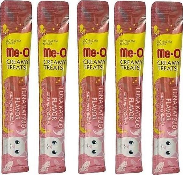 Me-O Ton Balıklı ve Katsuo Balıklı Likit Kedi Ödülü Maması 15 Gr*5ADET - Image 1
