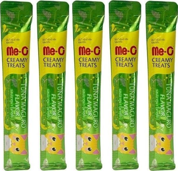 Me-O Ton Balıklı ve Maguro Balık Aromalı Kedi Ödül Maması 15 Gr*5ADET - Image 1