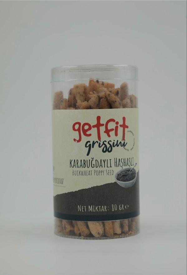 Getfit Haşhaşlı Glutensiz Vegan Karabuğdaylı Atıştırmalık - Image 1