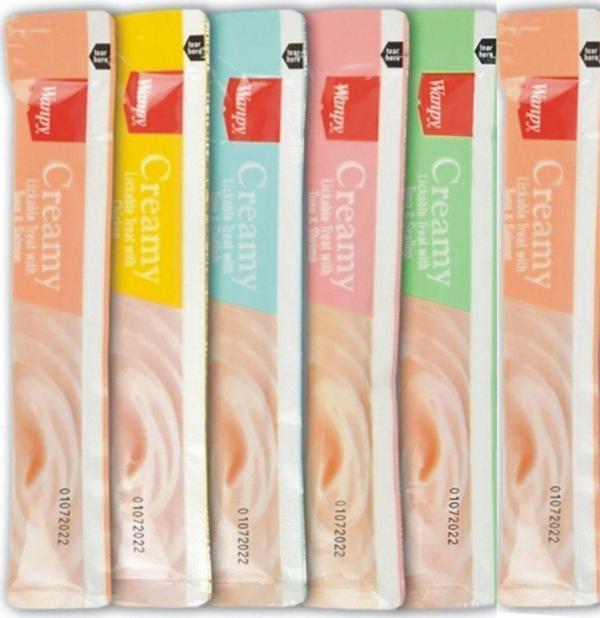 Creamy Cat Treat Karışık Krema Sıvı Kedi Ödül Maması 14 gr X 6 Adet - Image 1