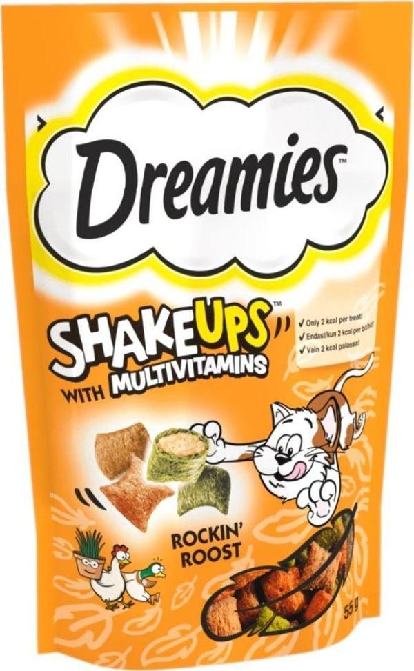 Shakeups Multivitaminli Kedi ve Yavru Kedi Ödül Maması 55 Gr x 6 Adet - Image 1