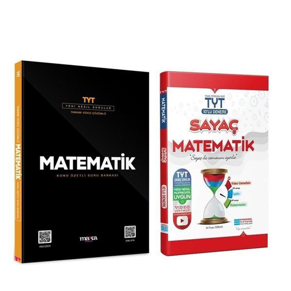 Marka TYT Matematik Soru Bankası ve Evrensel Sayac Deneme Seti 2 Kitap - Marka Yayınları - Image 1