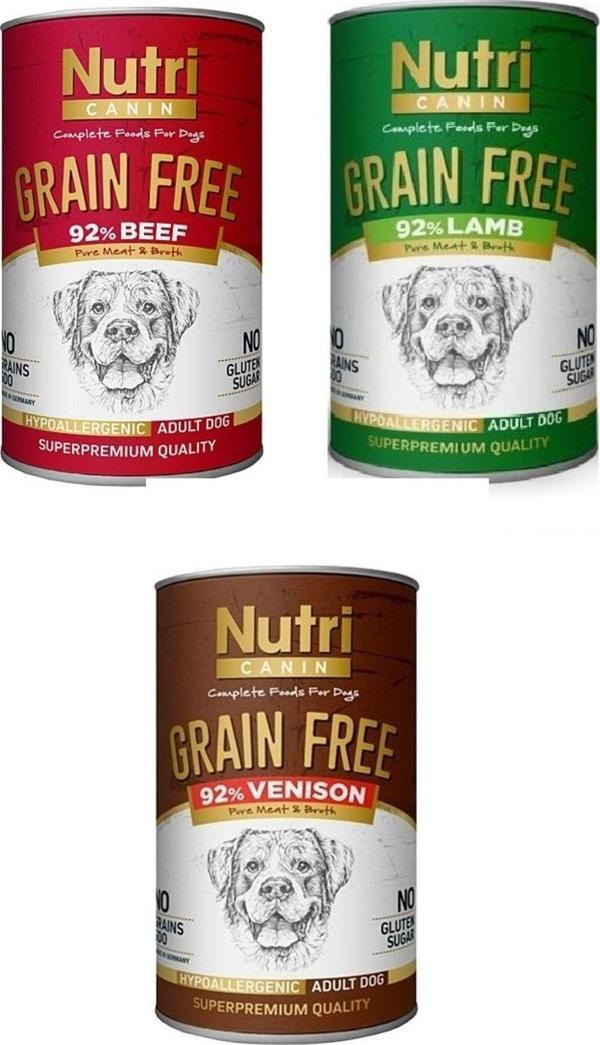 Tahılsız Karma Köpek Konservesi 400 Gr. X 3 Adet - Image 1