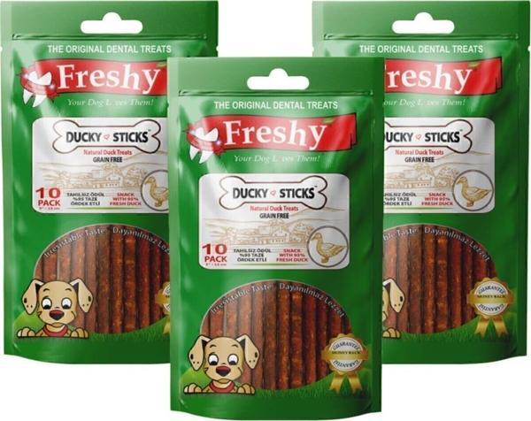 Ducky Sticks - Tahılsız Ördek Eti Çubukları - 30'luk Aylık Paket - Image 1