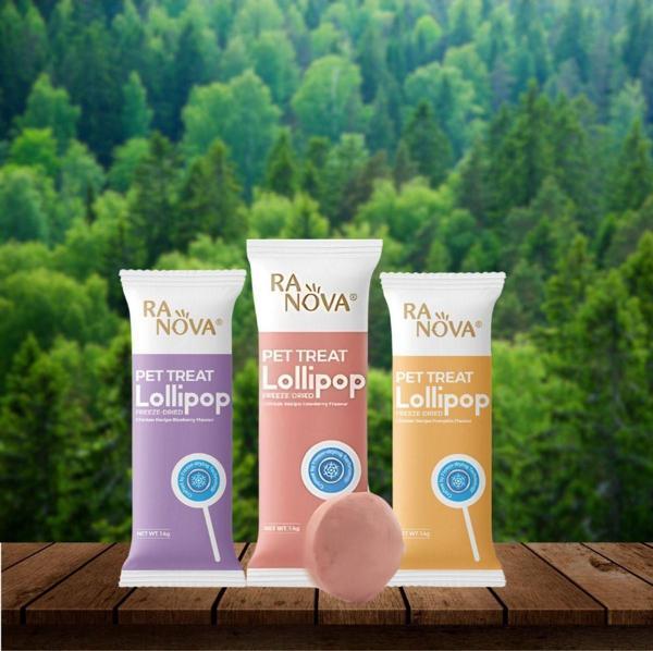 Karışık Kurutulmuş Kedi Ödülü Lolipop 1.4 gr - 3 Li Paket - Image 1