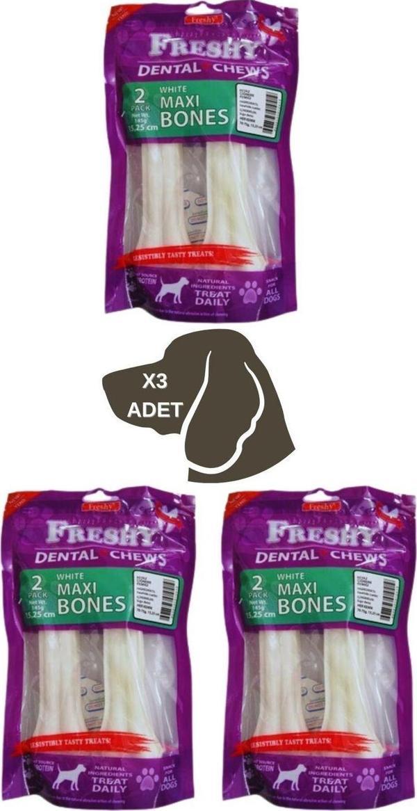 Maxi Dental 15 Cm Kemik 2 Adet 3 Lü Paket - Image 1