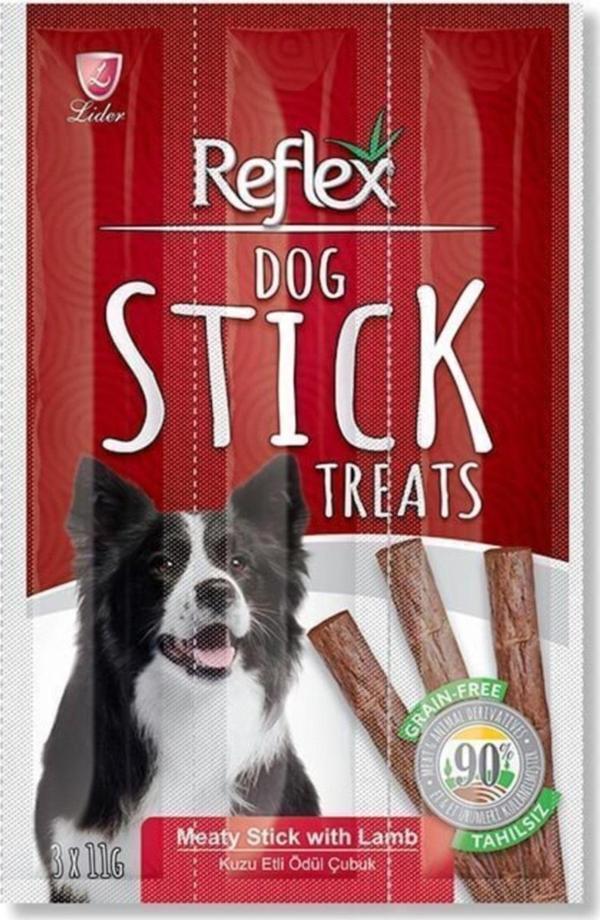 Reflex Kuzu Etli Stick Köpek Ödülü Maması 3 X 11 Gr - - Image 1