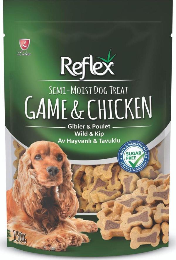 Semi Moist Av Hayvanlı Tavuklu Köpek Ödülü Maması 150 Gr - Image 1