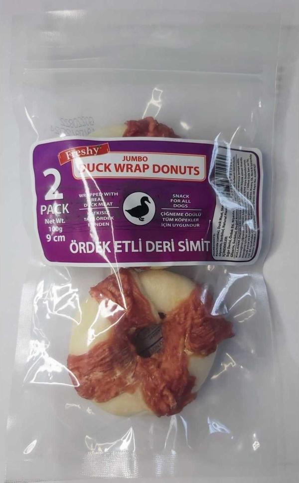 Ördek Etli Deri Simit 100 Gr Sevgipet - Image 1