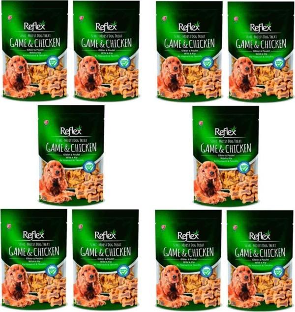 Semi-moist Av Hayvanlı Tavuklu Köpek Ödülü 150 Gr (10 Adet) - Image 1