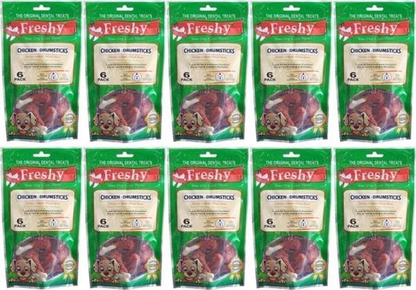 Tavuk Butları 10'lu Set - Taze Tavuk Etli Kalsiyum Kemikleri - 10 X 90 gr - Image 1