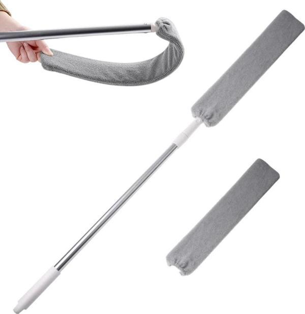 Büro Ev Ofis Yazlık Hijyeni için Esnek Gizli Dar Zor Yüzey Tozu Temizler Aparatı - Image 1