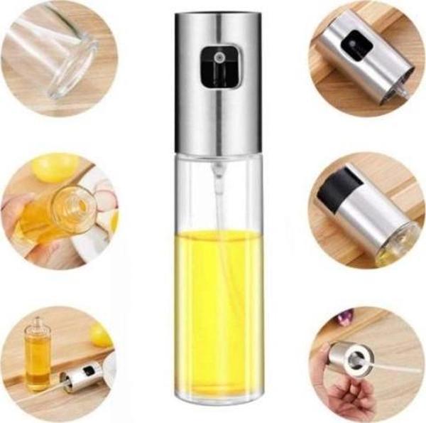 Büro Ev Ofis Mutfağı için 100ML Cam Spreyli Sosluk Yağdanlık Şişesi - Image 1