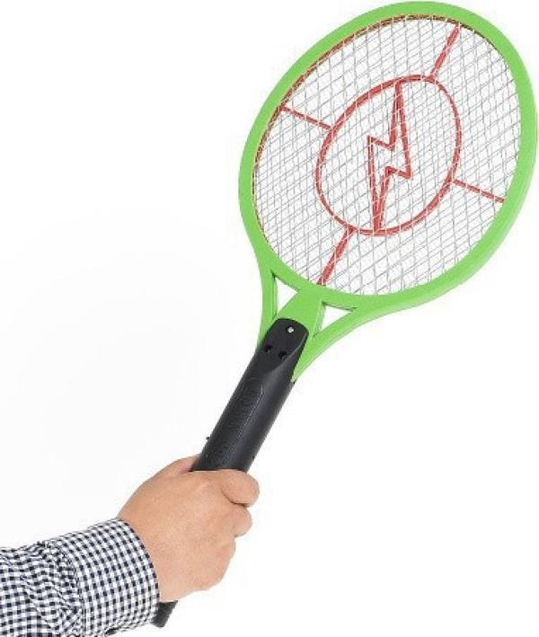 Büro Ev Ofis Yazlık için 52CM Şarjlı Raket Model Sinek Yokedici Aparat  - Image 1