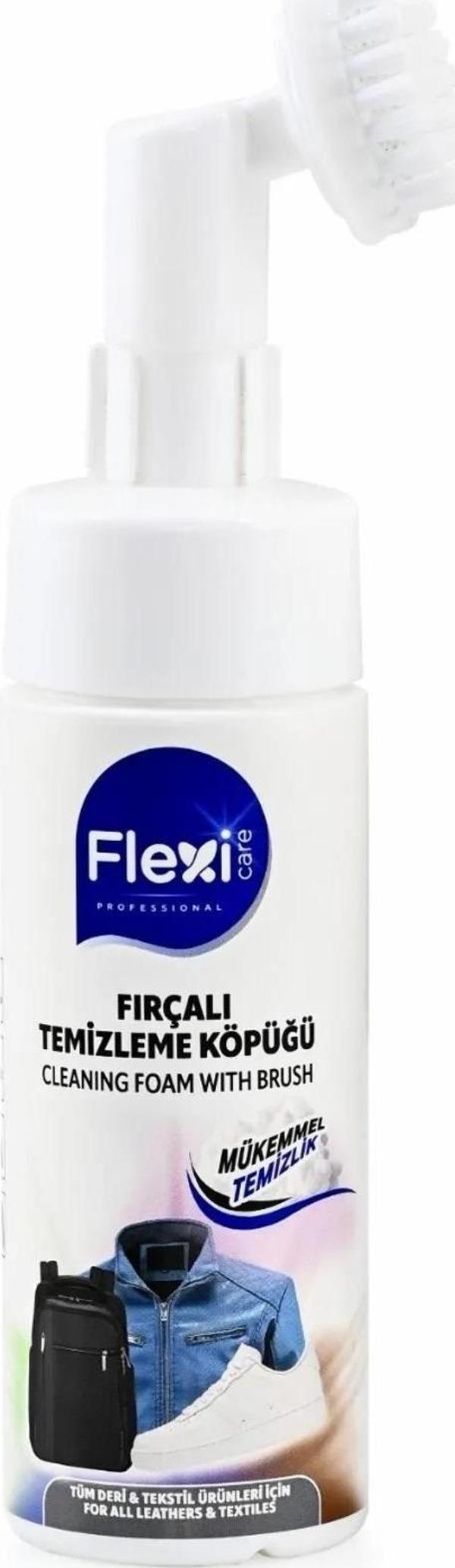 Flexi Fırçalı Susuz Ayakkabı Ve Kumaş Temizleme Köpüğü 150 ml - Image 1