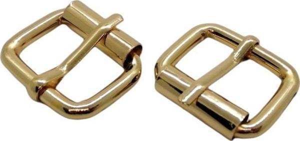Makaralı Dilli Ayar Tokası 2,5 cm 2 Adet (Leathercraft, Deri Hobi) - Image 1