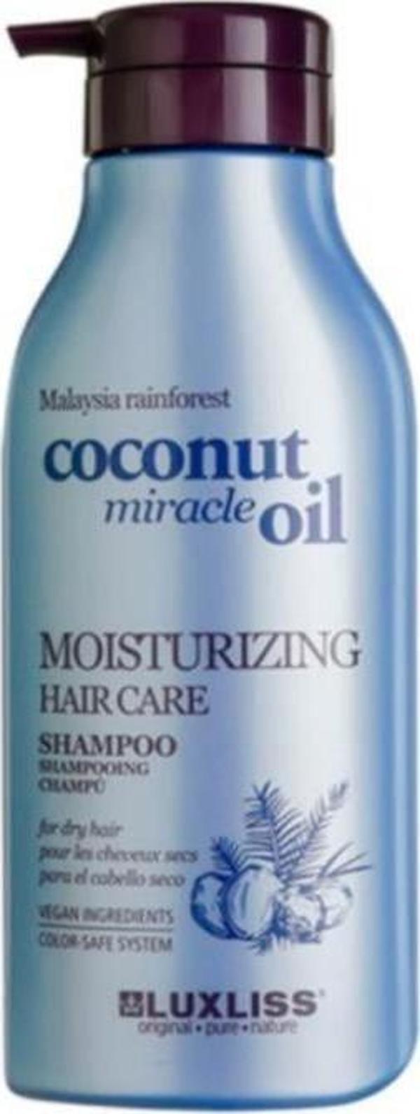 Luxliss Coconut Miracle Oil Moisturizing Shampoo 500 ml - Image 1
