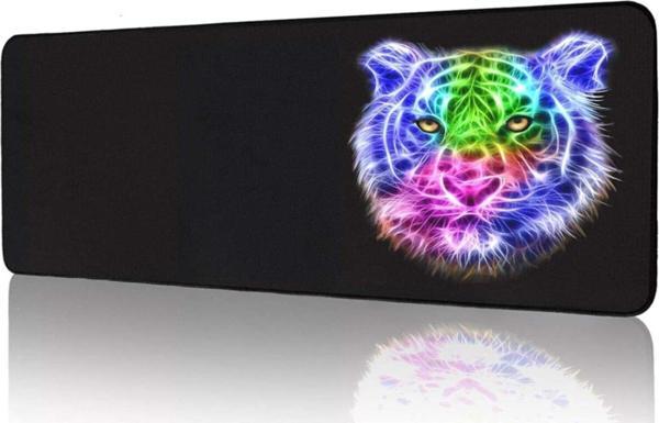 Kaplan 70x30 Cm Speed Kaymaz Taban Dikişli Oyuncu Gaming Mouse Pad - Image 1