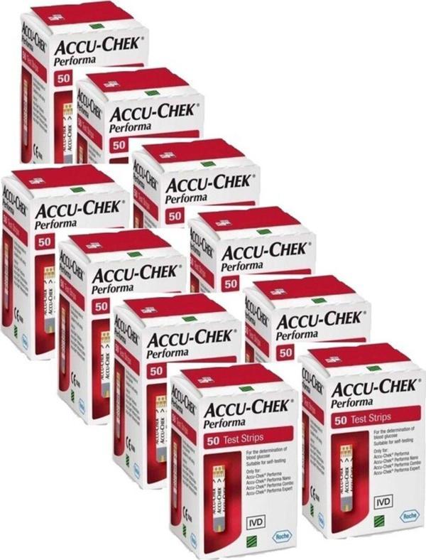 Accu-check Performa Nano Strip Stribi 50'lik X 10 Kutu - Image 1