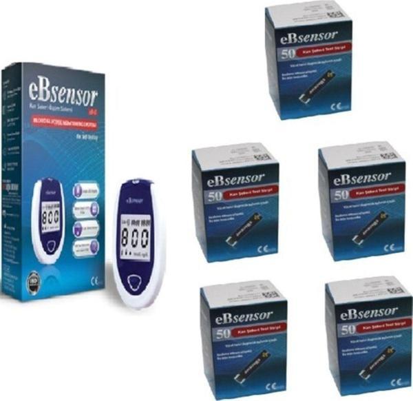 Kan Şeker Ölçümcihazı + X5 Kutu Ölçüm Strıbı(250 Ölçüm) - Image 1