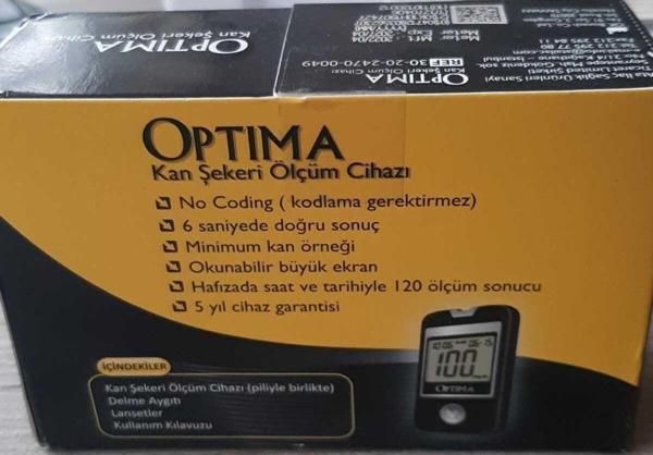 Şeker ölçüm cihazı ve strip - Image 1