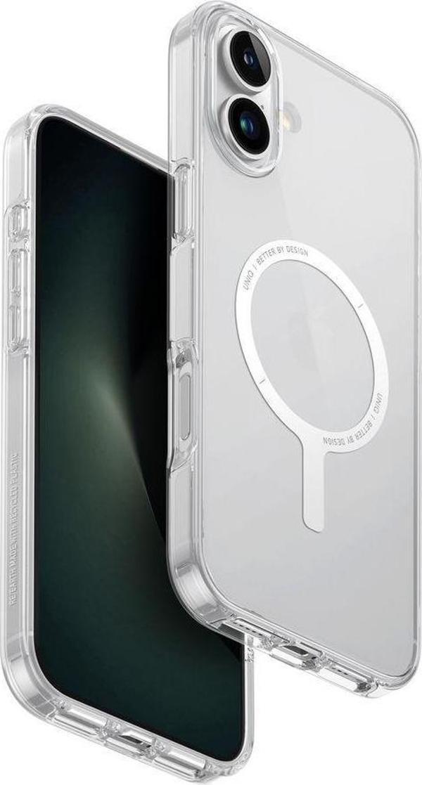 İphone 16 Plus Kılıf Clario Serisi MagClick™  Magsafe Özellikli Koruyucu Kılıf - Image 1