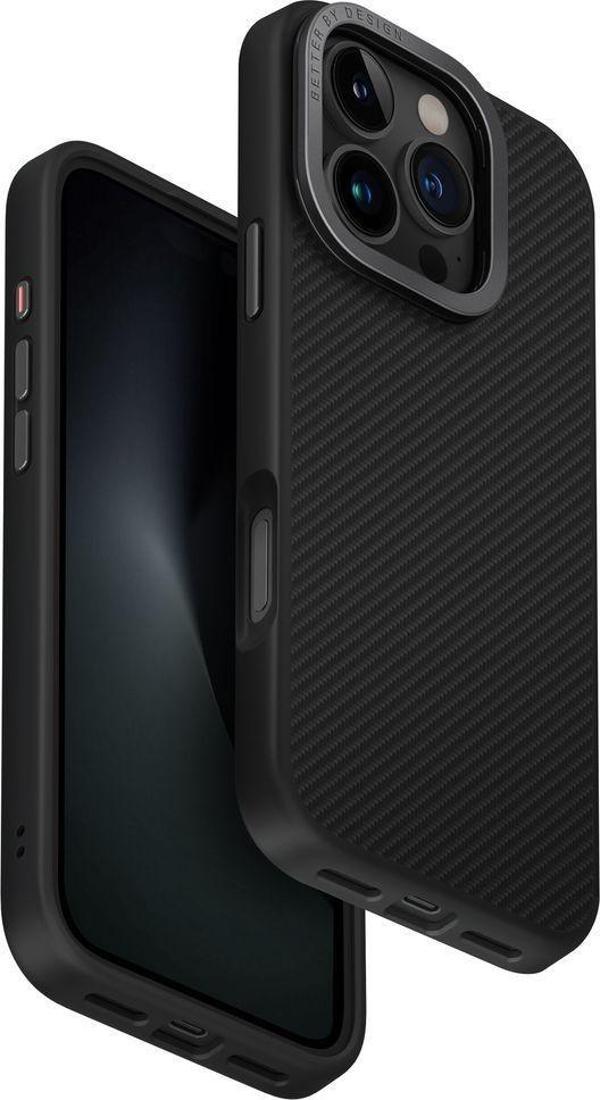 İphone 16 Pro Kılıf Keva Max Serisi Armaid Fiber Standlı Magsafe Özellikli (MagClick™) Premium Kılıf - Image 1