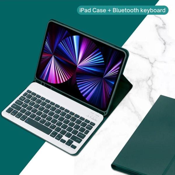Samsung Galaxy Tab A8 Sm-x200 10.5 Inç Tablet Uyumlu Bluetooth Klavyeli Kılıf (Türkçe Klavye) - Image 1
