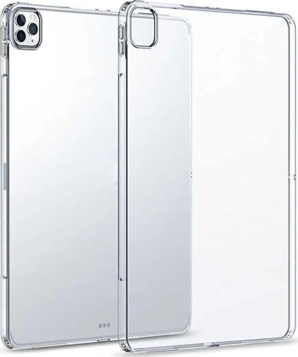 Apple Ipad Pro 12.9" M2 Çip 2022 6.nesil Uyumlu Tablet Kılıfı Lux Silikon Şeffaf Kılıf - Image 1