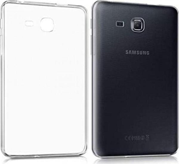 Samsung Galaxy T280 7'' Uyumlu Kılıf Şeffaf Yumuşak Süper Lüx Esnek Renksiz Silikon - Image 1