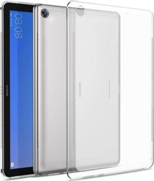 Huawei Mate Pad T10s Kılıf Uyumlu Şeffaf Yumuşak Silikon Ultra Esnek Süper Silikon Tablet Kılıfı - Image 1
