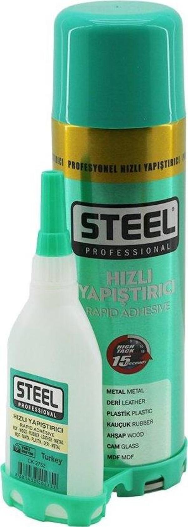 STEEL CK-2769  500ML+ 100GR  HIZLI YAPIŞTIRICI (2818) - Image 1