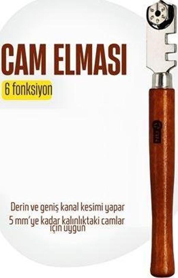Elmas Cam Kesici - Kalem Tipi Cam Kesici Cam Kesme Elması - Image 1
