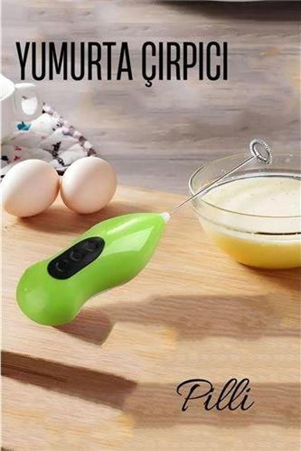 Pilli Yumurta Çırpıcı Mini Pilli Mixer Çırpıcı - Image 1
